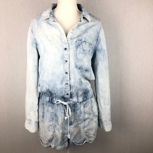 Anthropologie Cloth & Stone Piper Romper - Picture 3 of 8